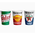 Χάρτινα Ποτήρια - Racing Motor Oil 6 Τεμ