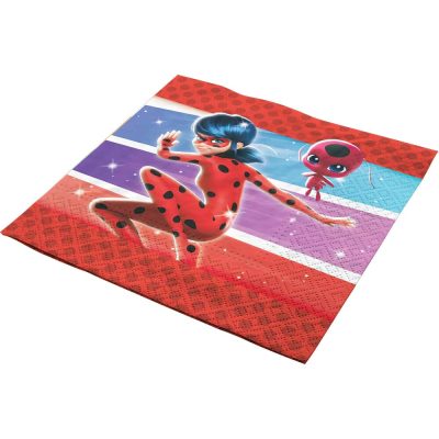 Χαρτοπετσέτες Miraculous Ladyybug 20 τεμ