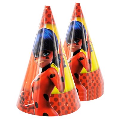 Καπελάκια πάρτυ Miraculous Ladybug 10 τεμ