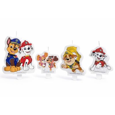 Κεράκια τούρτας Paw Patrol 4 τεμ