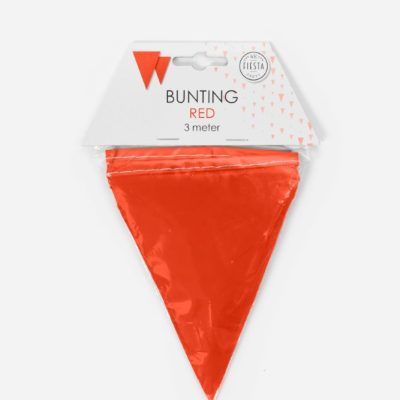 Κόκκινα Τριγωνικά Σημαιάκια 3m