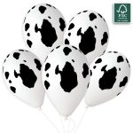 Λάτεξ Μπαλόνια Cow Print 5 τεμ