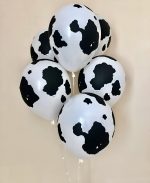 Λάτεξ Μπαλόνια Cow Print 6 τεμ