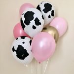 Λάτεξ Μπαλόνια Cow Print 6 τεμ