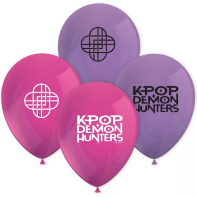 Λάτεξ Μπαλόνια K-Pop Demon Hunters 8 τεμ