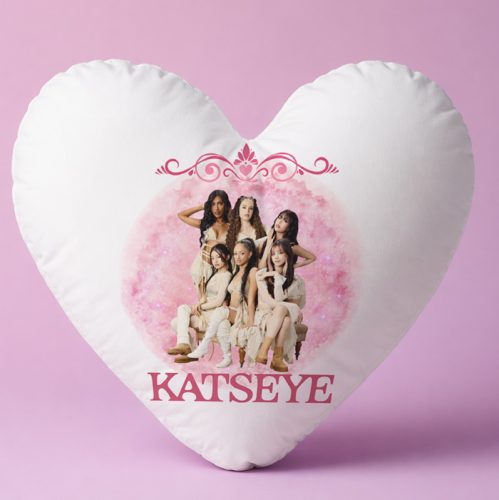 Μαξιλάρι Καρδιά - Katseye Pink