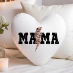 Μαξιλάρι Καρδιά Rock Mom