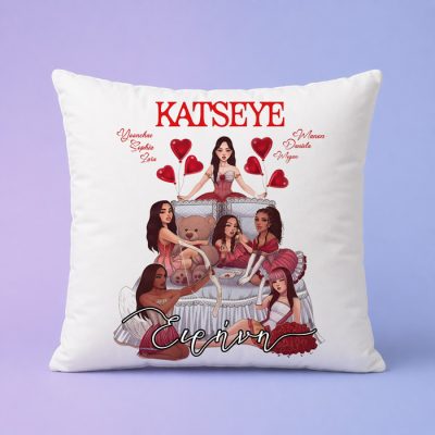 Μαξιλάρι - Katseye cute με όνομα