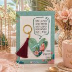 Μπρελόκ Καρδιά για Μαμά – Σχέδιο Παπαγαλάκια