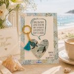 Μπρελόκ Καρδιά για Μαμά – Σχέδιο Θαλάσσιες Χελώνες