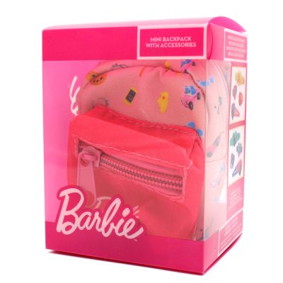 Barbie Mini Clip-On Backpack με Αξεσουάρ