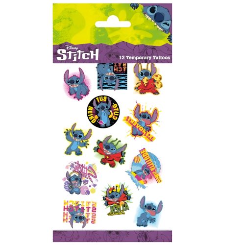 Παιδικά Τατουάζ Stitch 12 τεμ