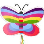 Πινιάτα Πολύχρωμη Πεταλούδα
