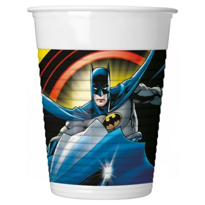 Πλαστικά Ποτήρια πάρτυ - Batman 8 τεμ