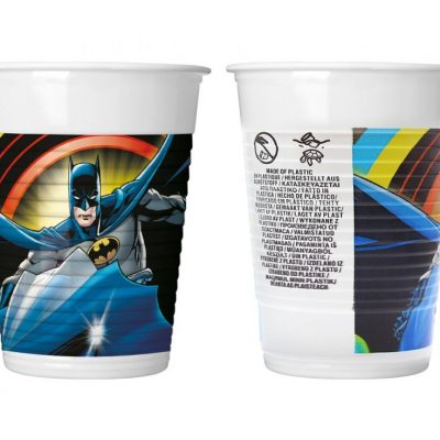 Πλαστικά Ποτήρια πάρτυ - Batman 8 τεμ
