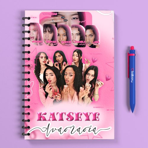 Προσωποποιημένο Τετράδιο - KATSEYE Pink