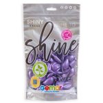 Shiny Μοβ λάτεξ μπαλόνι