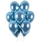 Shiny Μπλε λάτεξ μπαλόνι