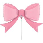 14'' Mini Shape Μπαλόνι - Ροζ Φιόγκος