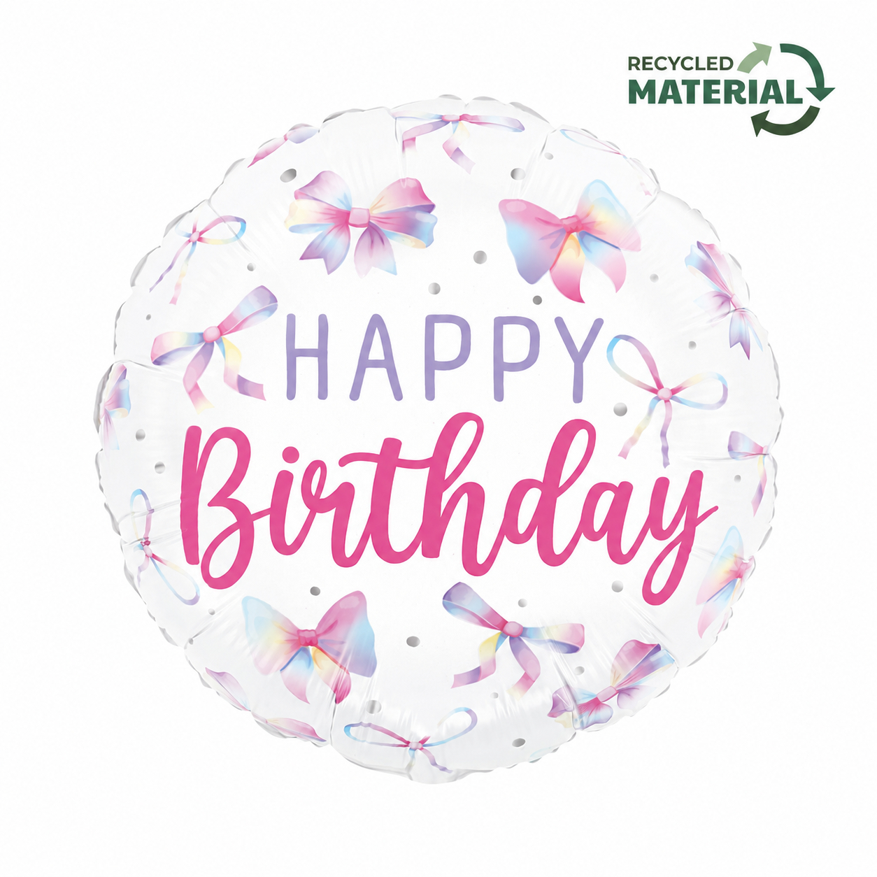 18-mpaloni-me-phiogkois-happy-birthday_1 18'' Μπαλόνι με Φιόγκους - Happy Birthday