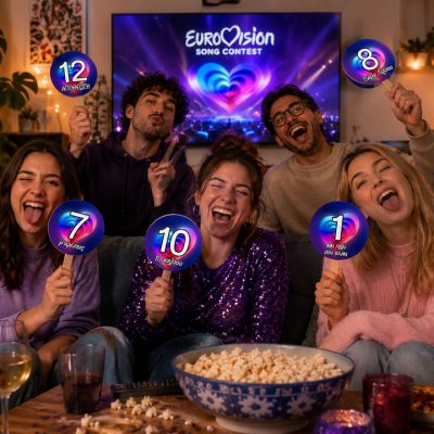 Βεντάλιες Βαθμολογίας - Eurovision (10 Τεμ)