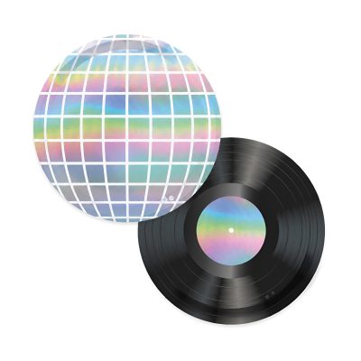 Χάρτινα Πιάτα - Disco Party 6 τεμ