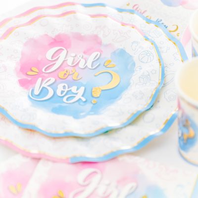 Χάρτινα Πιάτα – Girl or Boy 8 Τεμ