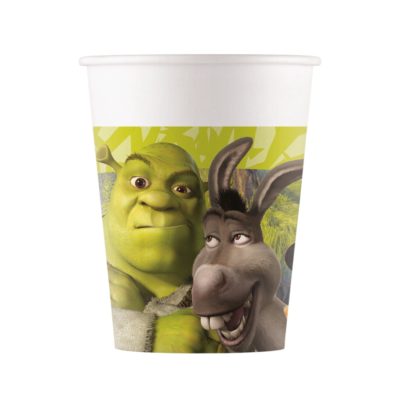 Χάρτινα Ποτήρια - Shrek 8 τεμ