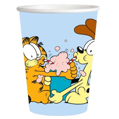 Χάρτινα Ποτήρια – Garfield 8 τεμ