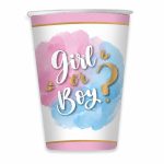 Χάρτινα Ποτήρια – Girl or Boy 8 Τεμ