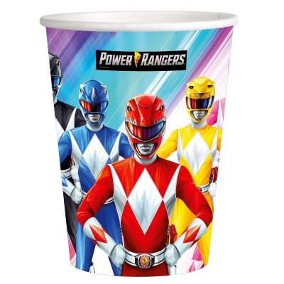 Χάρτινα Ποτήρια – Power Rangers 8 τεμ