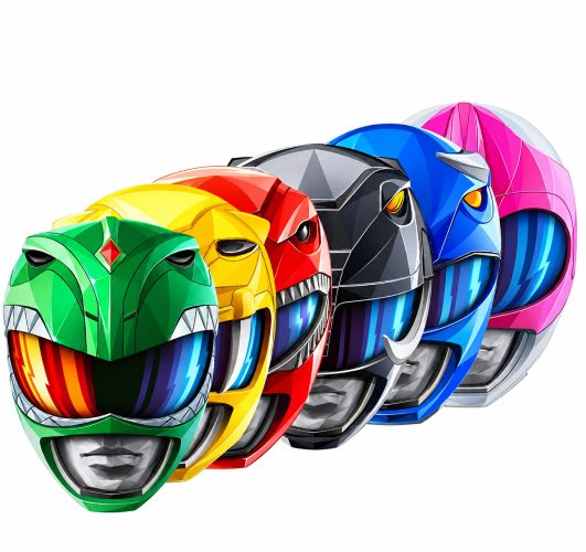 Χάρτινες Μάσκες – Power Rangers 6 Τεμ