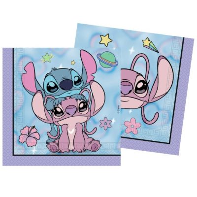 Χαρτοπετσέτες - Stitch & Angel 20 τεμ