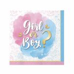 Χαρτοπετσέτες – Girl or Boy 20 Τεμ