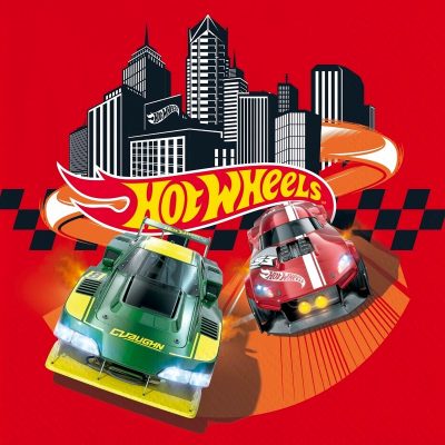 Χαρτοπετσέτες – Hot Wheels 20 Τεμ