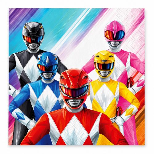 Χαρτοπετσέτες – Power Rangers 20 Τεμ