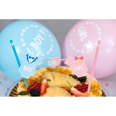 Διακοσμητικό Τούρτας gia Gender Reveal