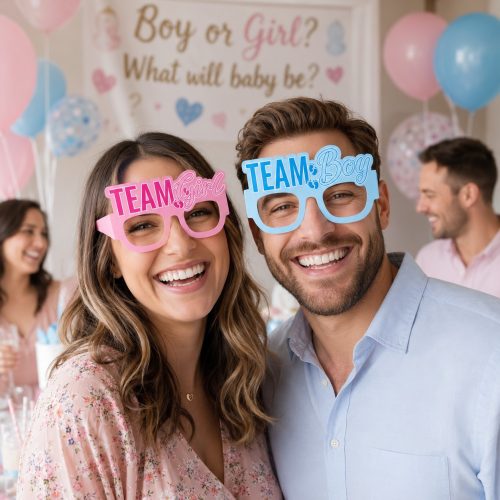 Γυαλιά Χάρτινα - Team Girl & Boy 6 Τεμ