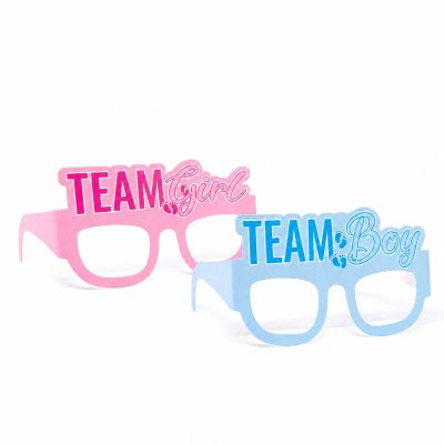 Γυαλιά Χάρτινα - Team Girl & Boy 6 Τεμ