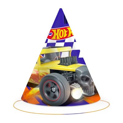 Καπελάκια πάρτυ – Hot Wheels 6 τεμ