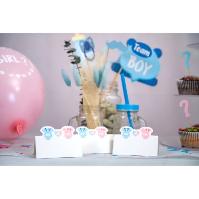 Καρτελάκι για Τραπέζι – Boy or Girl 6 τεμ