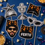 Photobooth Props - Eurovision Ακύλας (6 Τεμ)