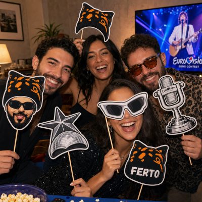 Photobooth Props - Eurovision Ακύλας (6 Τεμ)