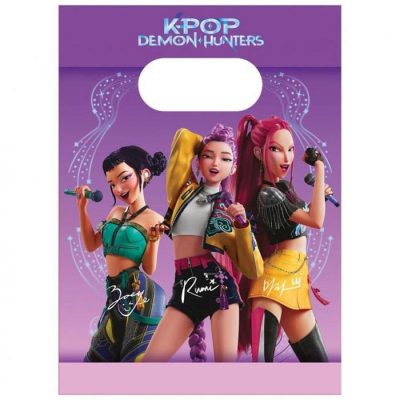 Σακουλάκια Για Δωράκια K-Pop Demon Hunters 4 τεμ