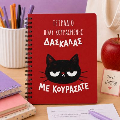 Προσωποποιημένο Τετράδιο – Κουρασμένη Δασκάλα