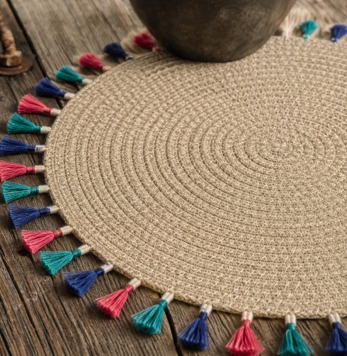 Boho Σουπλά με κρόσια