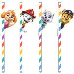 Χάρτινα Καλαμάκια – Paw Patrol 8 τεμ