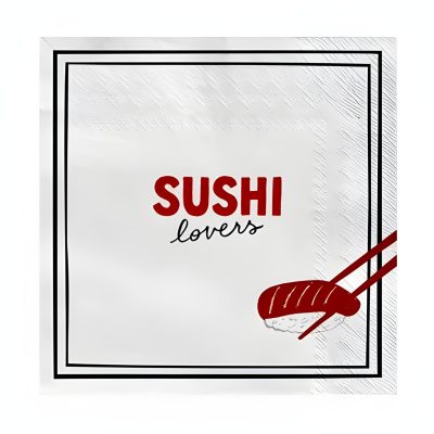 Χαρτοπετσέτες - Sushi Lovers 20 τεμ