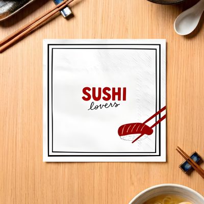 Χαρτοπετσέτες - Sushi Lovers 20 τεμ