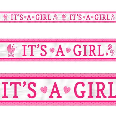 Διακοσμητικό μπάνερ It's a Girl 7.62m